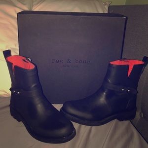 Rag & Bone Moto Rain Boot sz 40